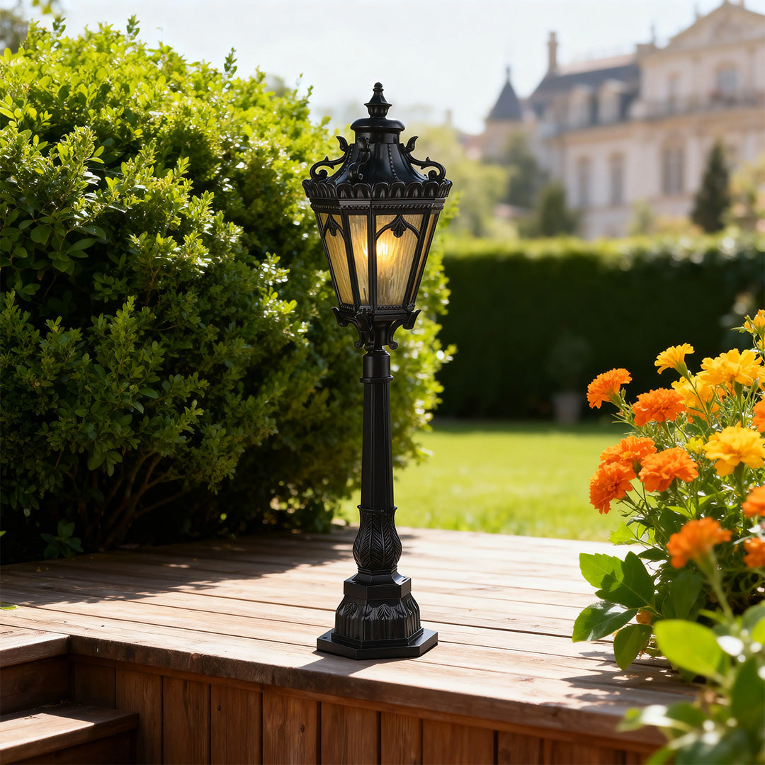 Pathway Lighting Post Waterproof Aluminum Garden Bollard Light