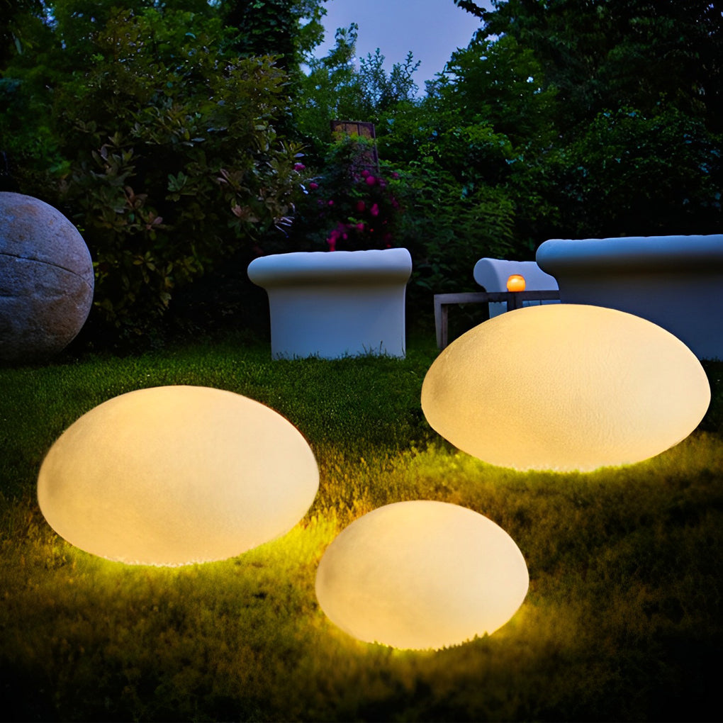 Pebble Garden Lights LED Modern Waterproof Outdoor Landscape Light