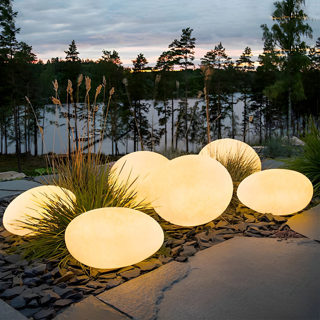 Pebble Garden Lights LED Modern Waterproof Outdoor Landscape Light