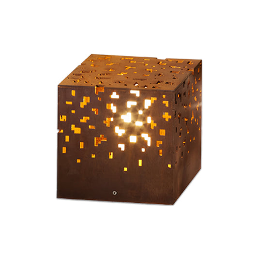 Black Outdoor Lantern Lights Waterproof Decorative Lamp