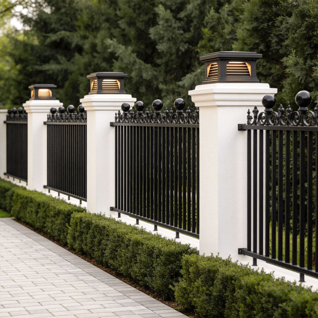 Pillar Light Design Outdoor Modern Villa Gate Post Light