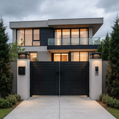 Pillar Light Design Outdoor Modern Villa Gate Post Light