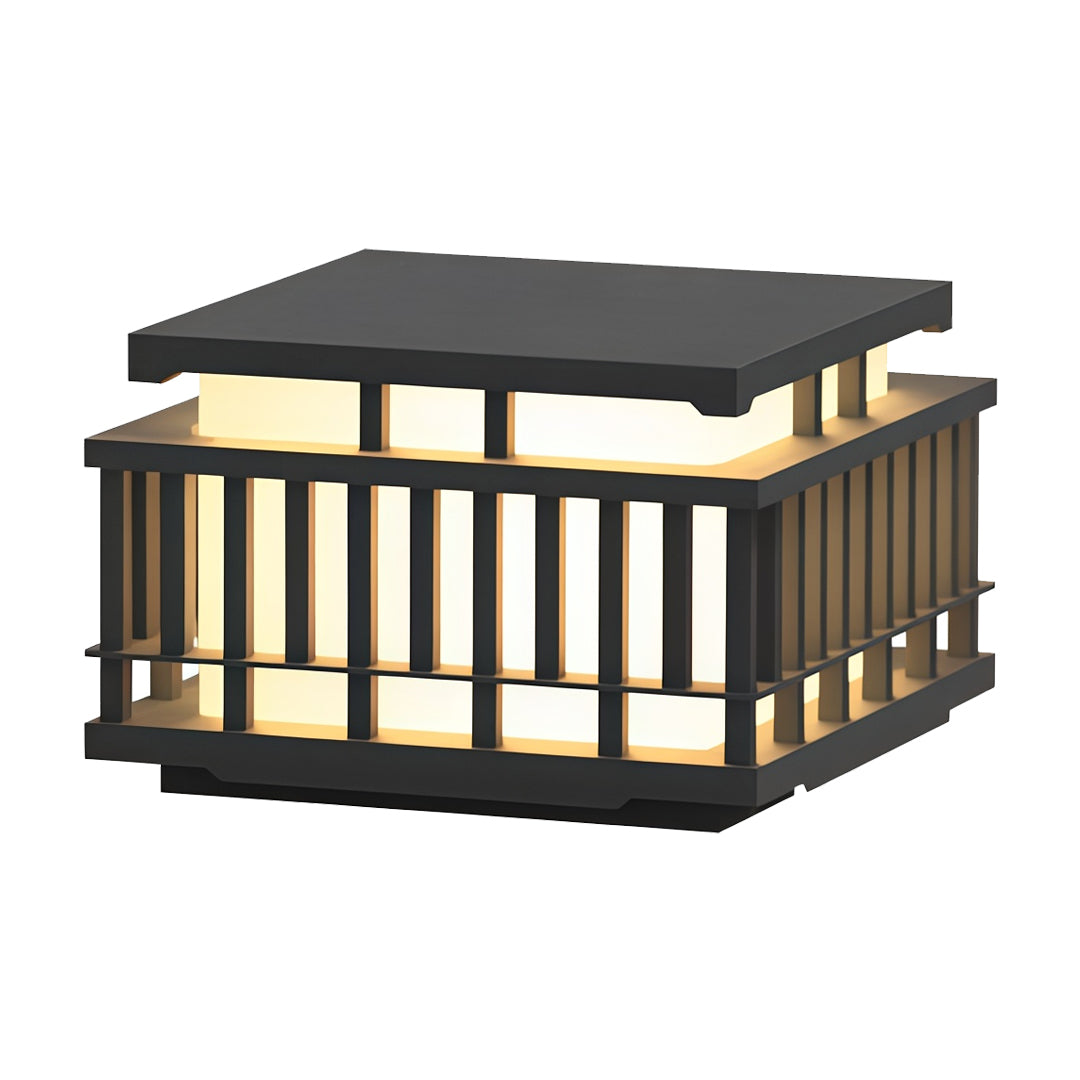 Pillar Lights for Garden Courtyard Stainless Steel Light