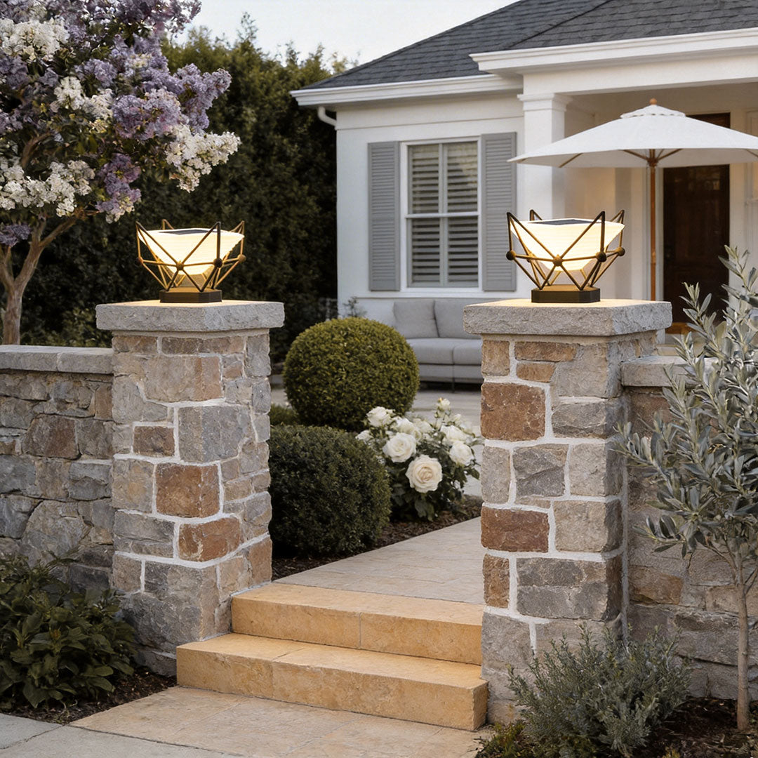 Pillar Lights for Garden Outdoor Waterproof Post Light