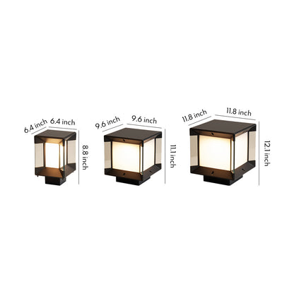 Pillar Lights Outdoor Modern Minimalist Waterproof Light
