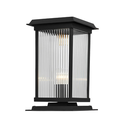 Pillar Solar Light Dual Power Supply Vintage LED Waterproof Light