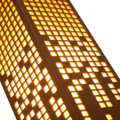 Pixel Bollard Lamp Rectangular Landscape Illumination Light