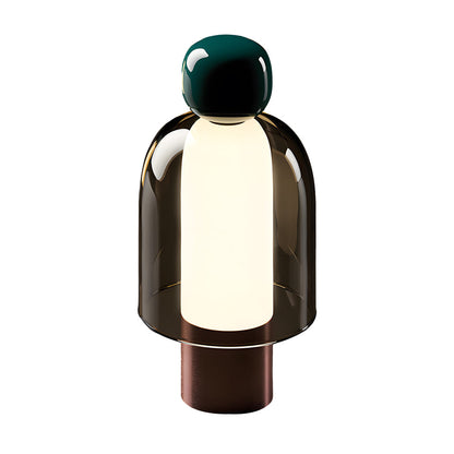 Human-Shaped Glass Table Lamp – Dimmable Artistic LED Accent Light for Modern Living Spaces