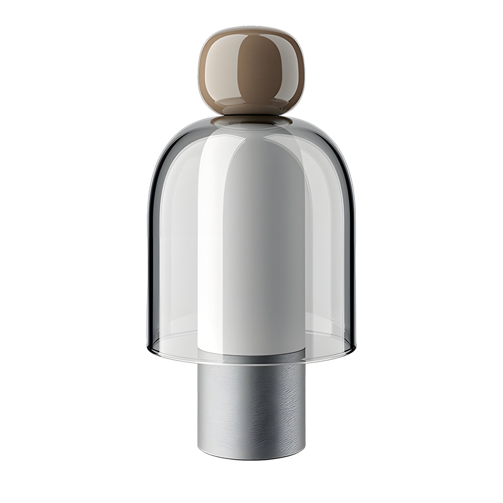 Human-Shaped Glass Table Lamp – Dimmable Artistic LED Accent Light for Modern Living Spaces
