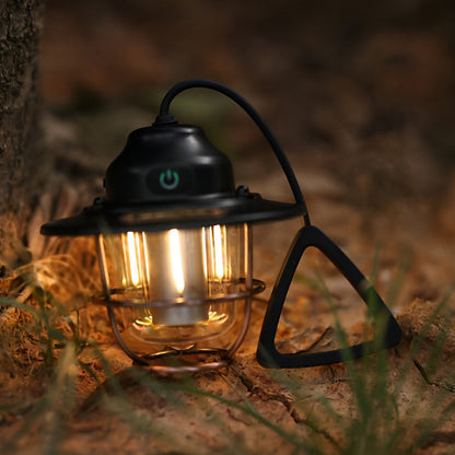 Portable Hanging Light Vintage USB-Rechargeable Camping Lantern