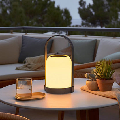 Solar & USB Rechargeable Portable LED Handheld Light – Waterproof Outdoor Lantern for Camping & Garden