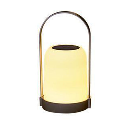 Solar & USB Rechargeable Portable LED Handheld Light – Waterproof Outdoor Lantern for Camping & Garden