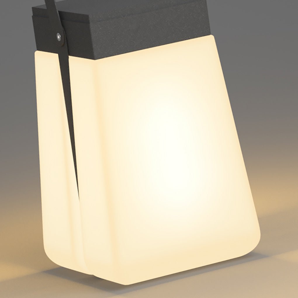 Hanging Solar Lantern Lights Portable Minimalist Waterproof Light