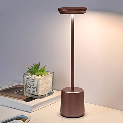Portable Rechargeable LED Table Lamp – 3-Step Dimmable Cordless Light for Dining, Bar & Home Ambiance