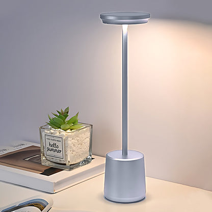 Portable Rechargeable LED Table Lamp – 3-Step Dimmable Cordless Light for Dining, Bar & Home Ambiance