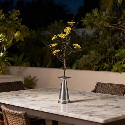 Artistic Vase Table Lamp with Built-in Mosquito Repellent — Elegant Home Lighting