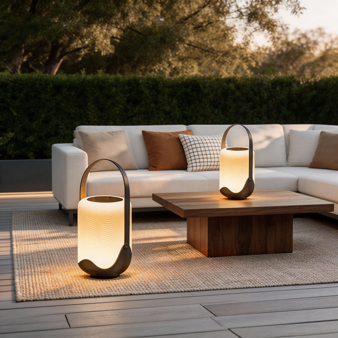 Portable Solar Lanterns Outdoor Waterproof LED Floor Light