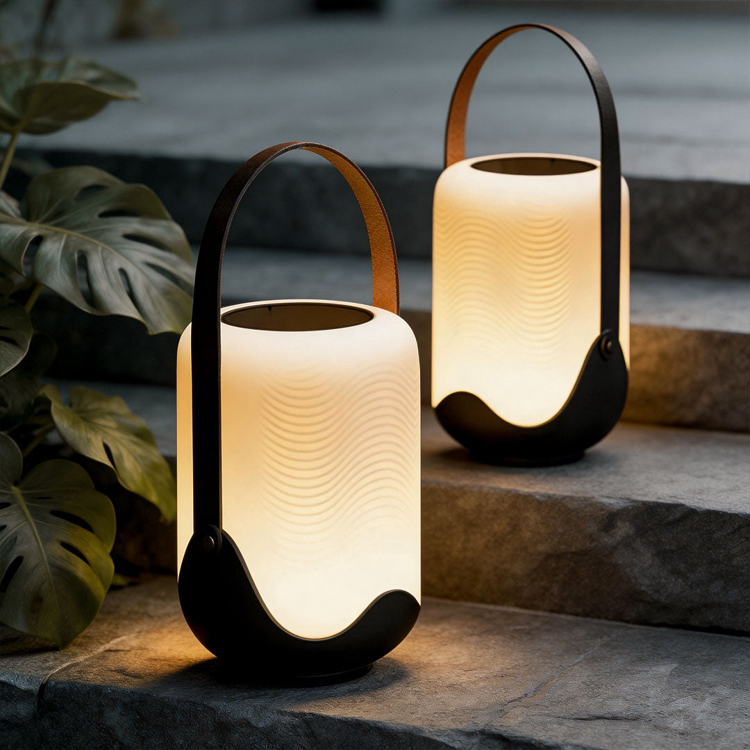 Portable Solar Lanterns Outdoor Waterproof LED Floor Light