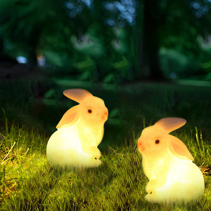 Rabbit Garden Light Modern Waterproof Fiberglass Light