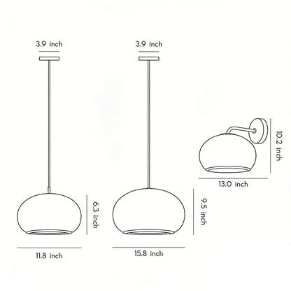 Rattan Outdoor Pendant Light Modern Waterproof Lights