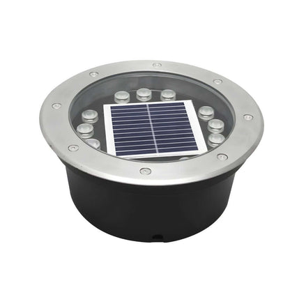 Recessed Floor Lighting Solar LED Metal Well Light