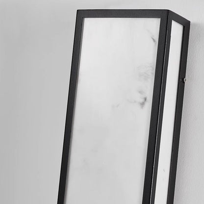 Rectangular Exterior Wall Sconce Resin Waterproof LED Light