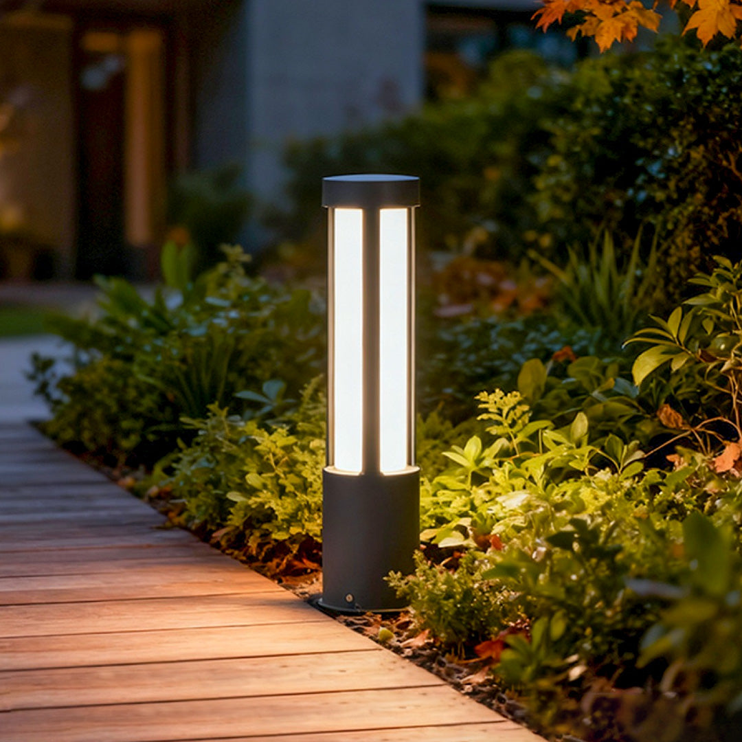 Residential Bollard Lights Modern Cylindrical LED – Waterproof IP54 Pathway Light for Landscape