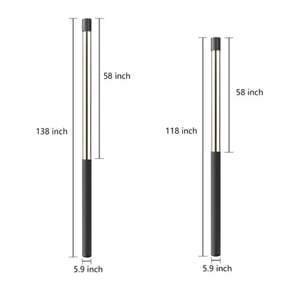 Residential Bollard Lights Modern Cylindrical LED – Waterproof IP54 Pathway Light for Landscape