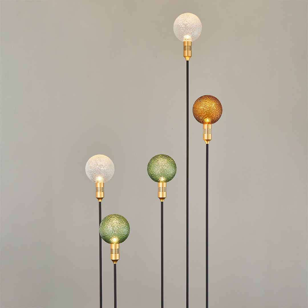 Path Landscape Lighting Outdoor Round Reed Decorative Light