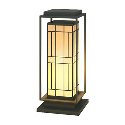 Asian Inspired Solar Path Lights Elegant Retro LED Decor for Outdoor Spaces