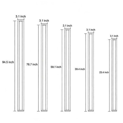 Gate Wall Light Minimalist Waterproof LED Outdoor Light