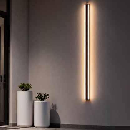 RGB Wall Light Modern Linear Waterproof LED Metal Light