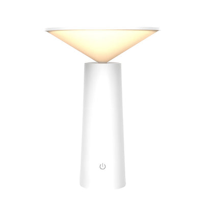 Rotatable LED Torch Downlight Table Lamp – USB-Charging Nordic Desk Light for Bedroom & Office