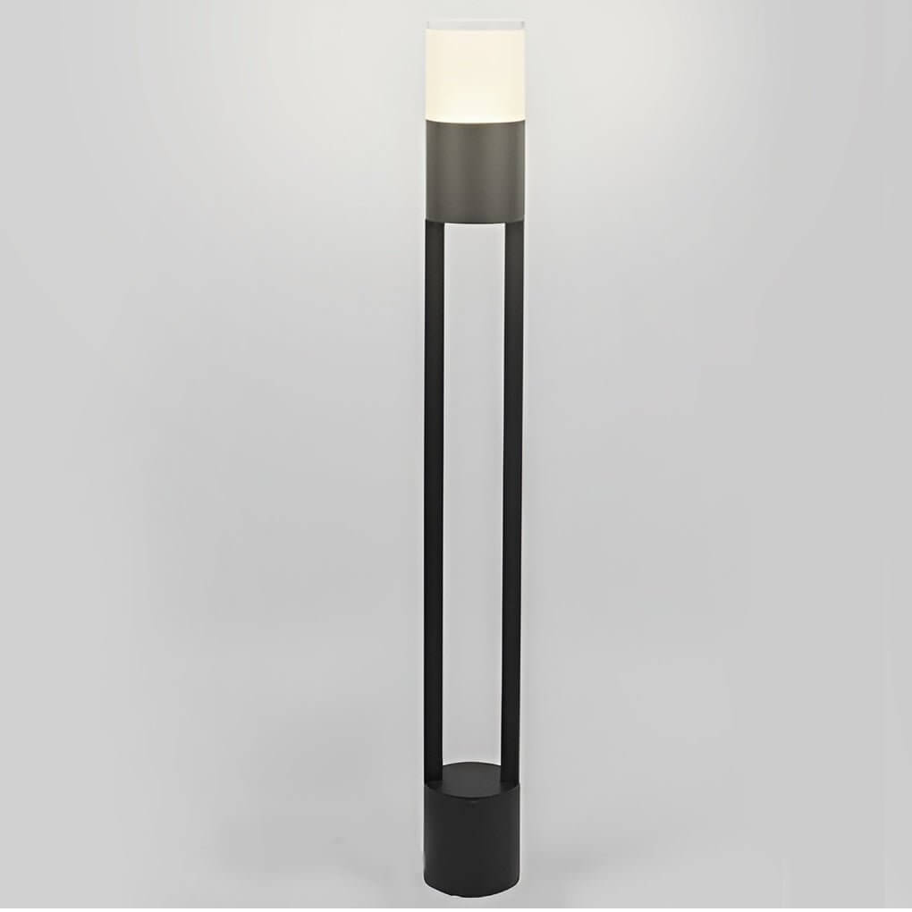 Exterior Bollard Light Fixtures Minimalist LED Landscape Lighting