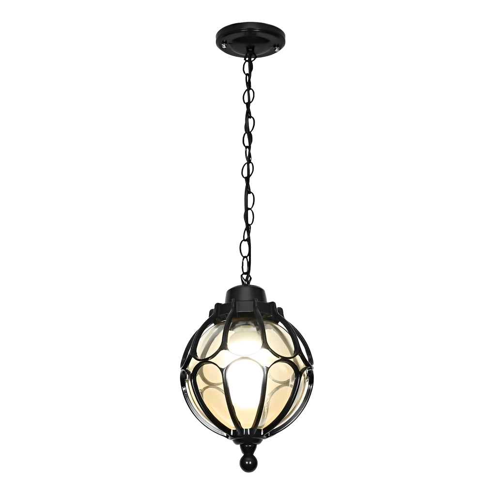 Round Outdoor Hanging Lights Aluminum Waterproof Outdoor Light