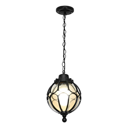 Round Outdoor Hanging Lights Aluminum Waterproof Outdoor Light