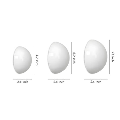 Outdoor Lighting Wall Mounted Waterproof Semi-Spherical Glass Light