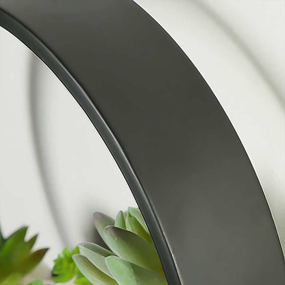 Round Plant Wall Lamp Natural LED Modern Outdoor Light