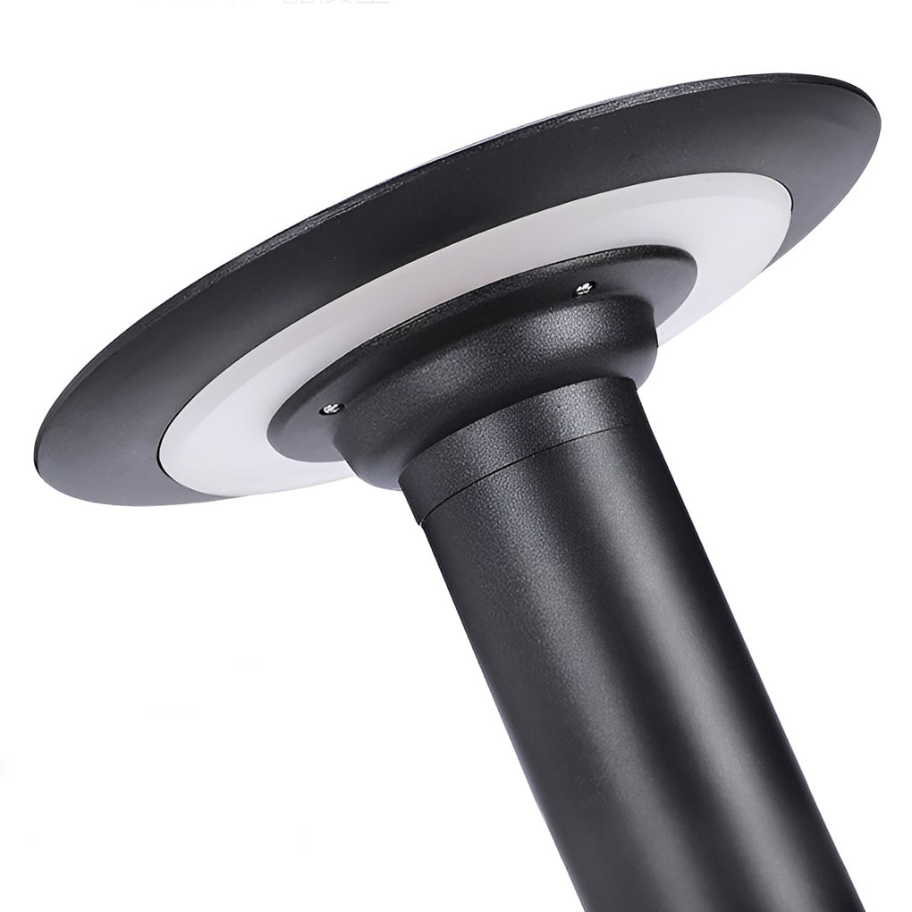 Outdoor Bollards Lighting Innovative Ufo-Shaped Solar Light