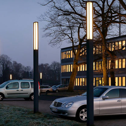 Classic LED Tall Bollard Lights Sleek, Weatherproof Landscape Path Lighting