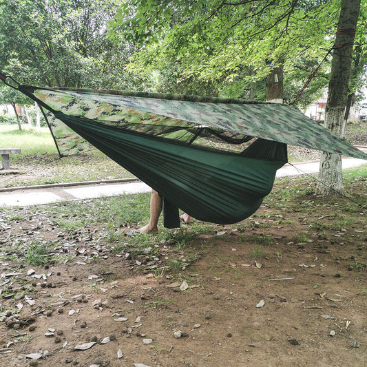 Camping Hammock Tent for 2 Person with Rain Fly Canopy – Portable Lightweight Hammock for Backpacking