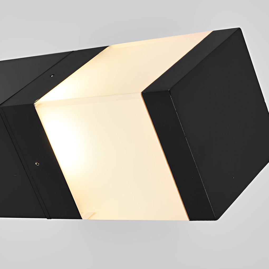 Bollard Lights Commercial Modern Square Cob Outdoor Light