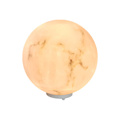 Outdoor Pillar Lights Faux Waterproof Moon Globe Light