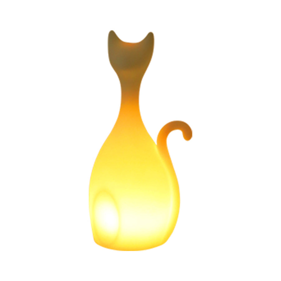 Solar Powered Animal Garden Lights PE Material Cat Animal Lighting