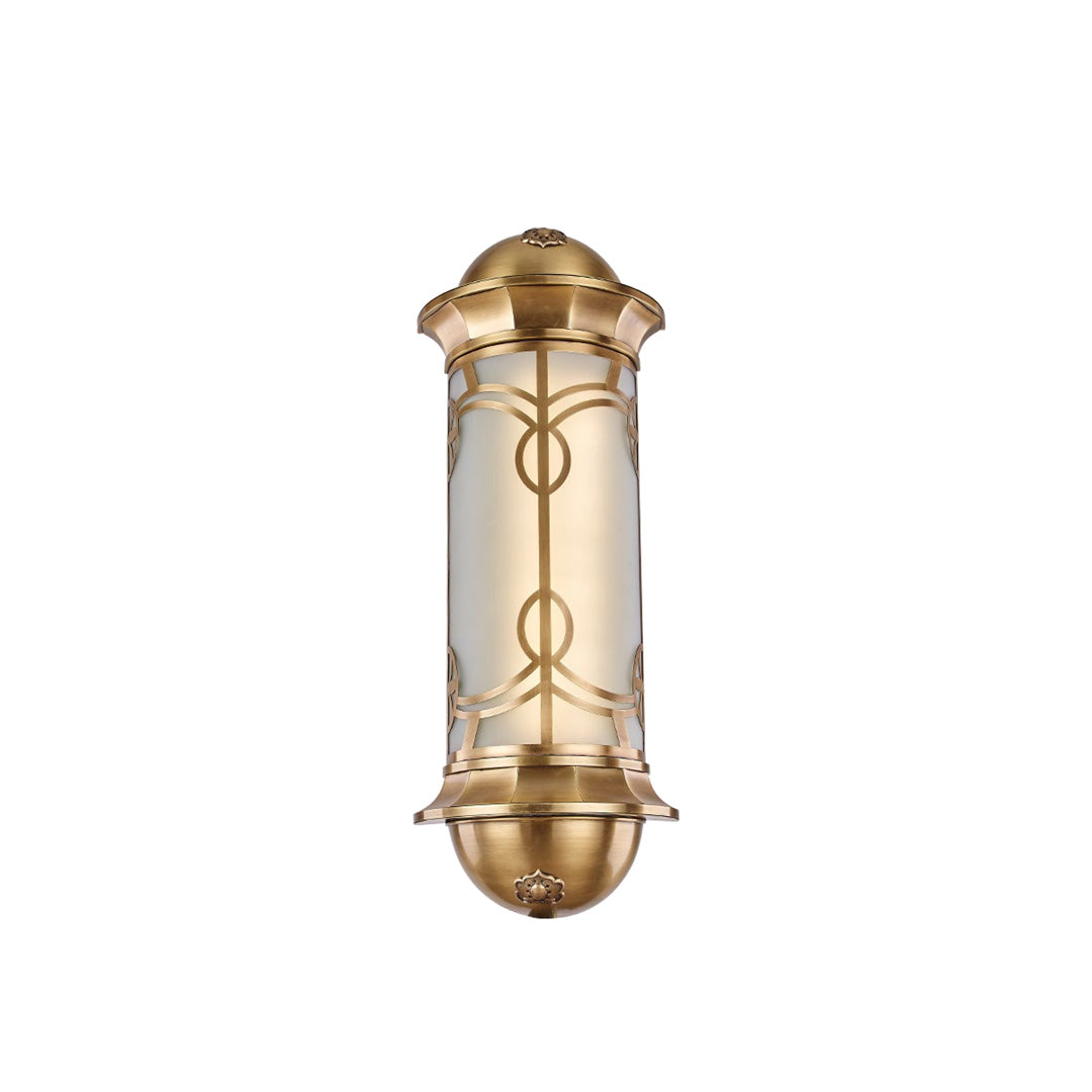 Copper Outdoor Wall Sconce European Style Outdoor Light