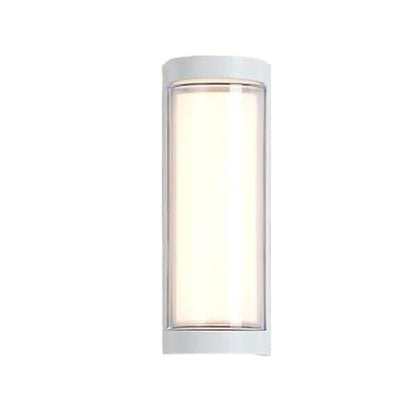 Sleek Dual-Directional Outdoor Wall Light with Modern Arc & Rectangular Designs