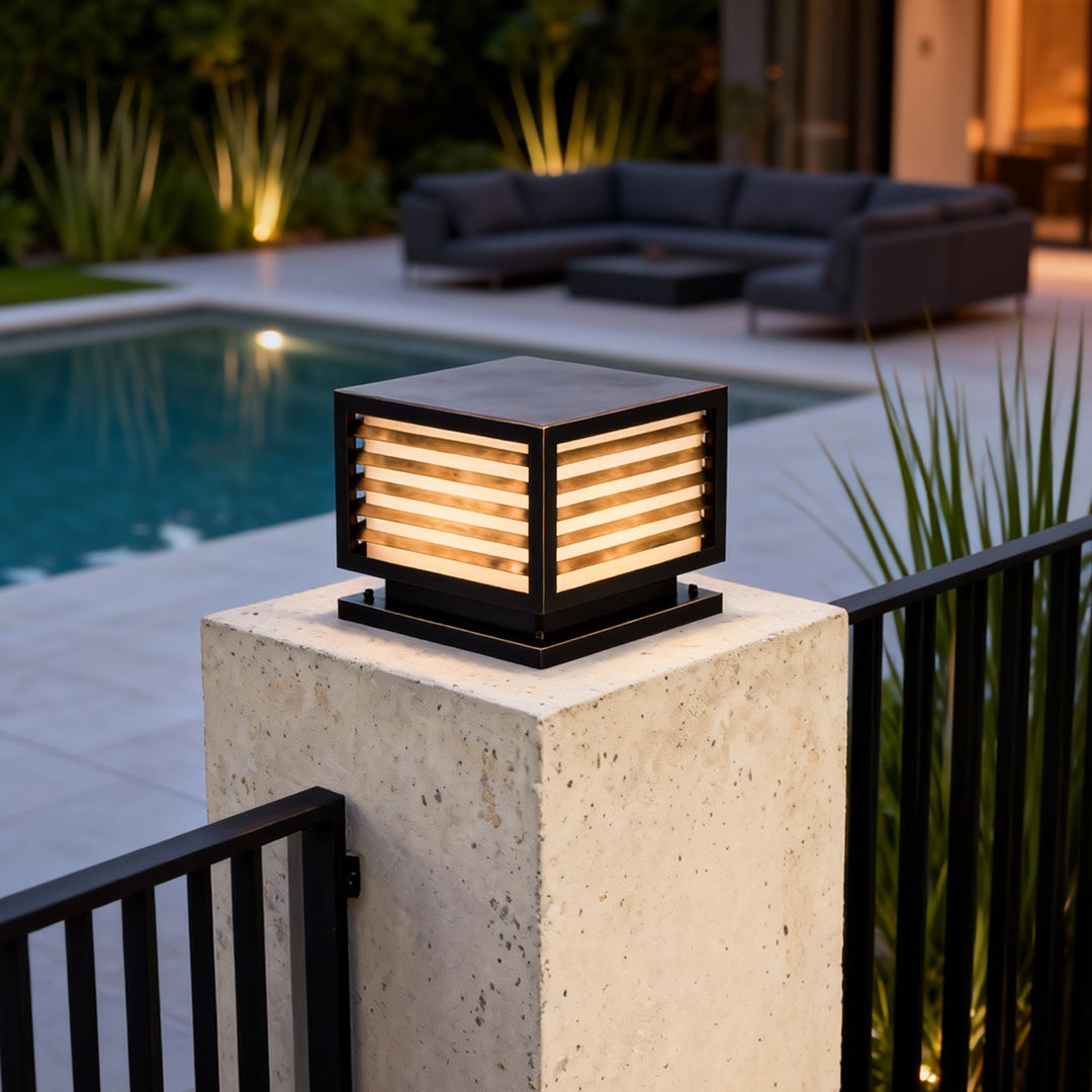 Lights for Pillar Outdoor Courtyard Modern Waterproof Light