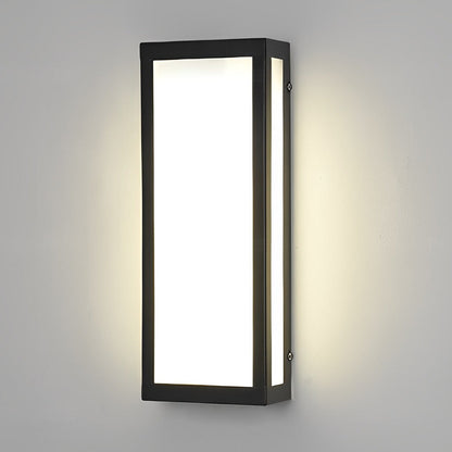 Rectangle Outdoor Wall Lighting Modern LED Waterproof Light