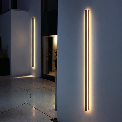 Long Outdoor Wall Lights Waterproof LED Metal Light