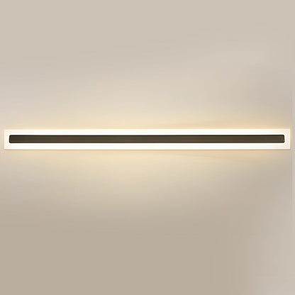 Acrylic Wall Sconce Outdoor Linear Iron Ambiance Light